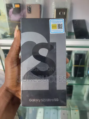 New Samsung Galaxy S21 Ultra 5G 256 GB Black