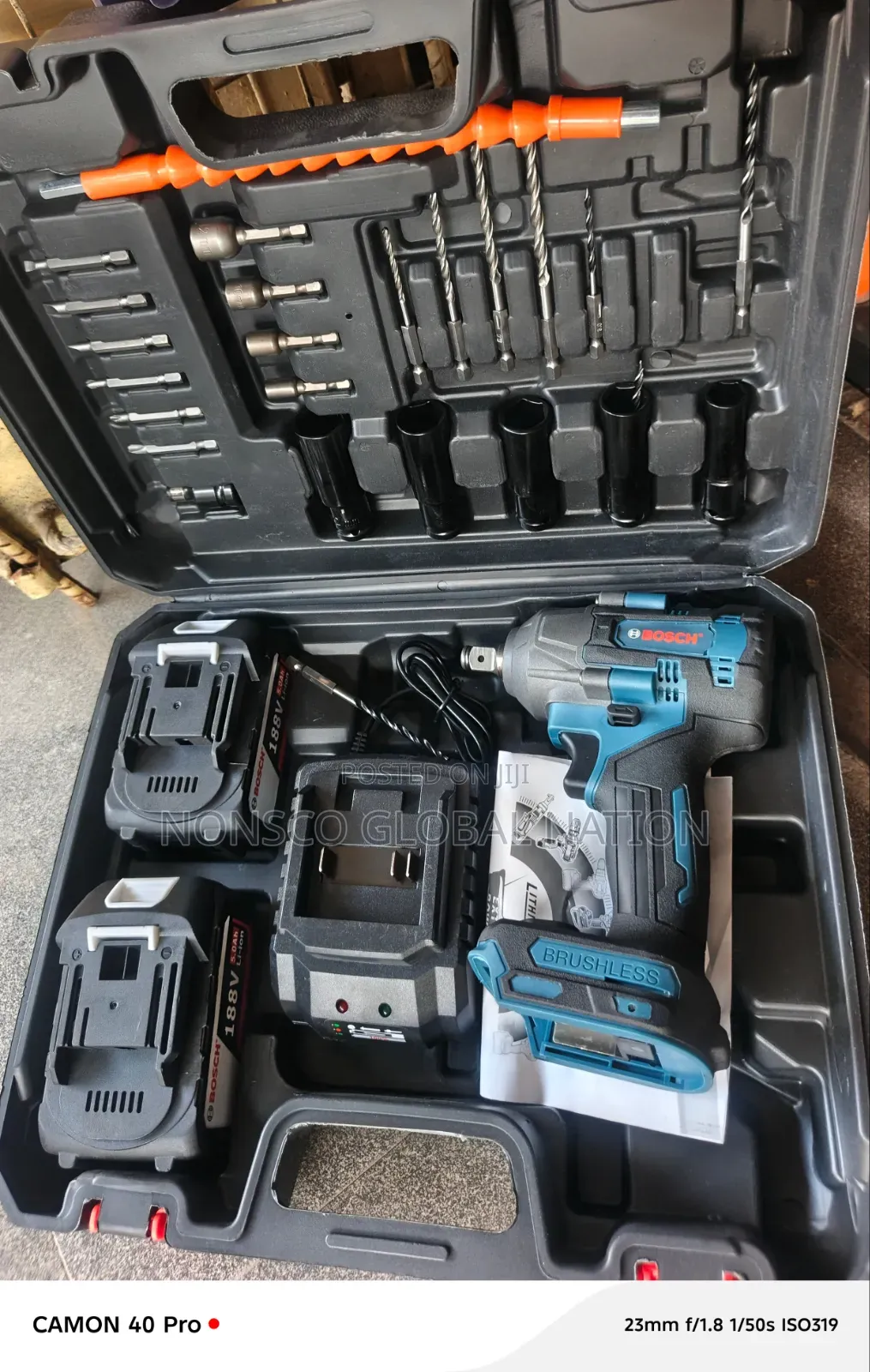 188v Bosch 1/2" Impact Wrench Machine