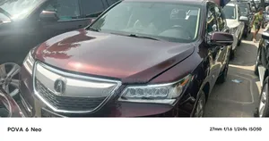 Acura MDX SH 4dr SUV AWD (3.5L 6cyl 9A) 2016 Red