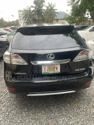 Lexus RX 350 FWD 2012 Black