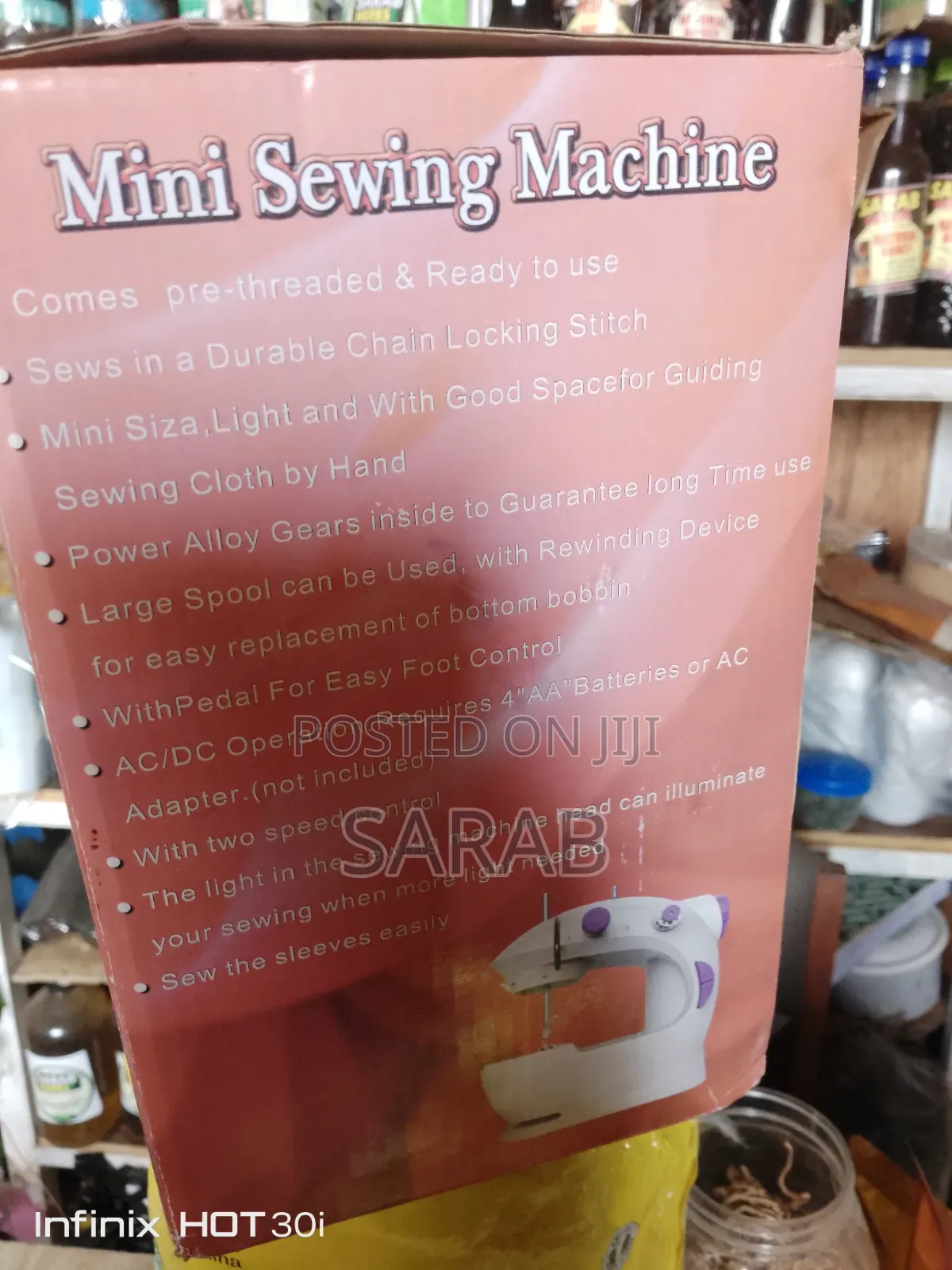 Mini Sewing Machine With Extension