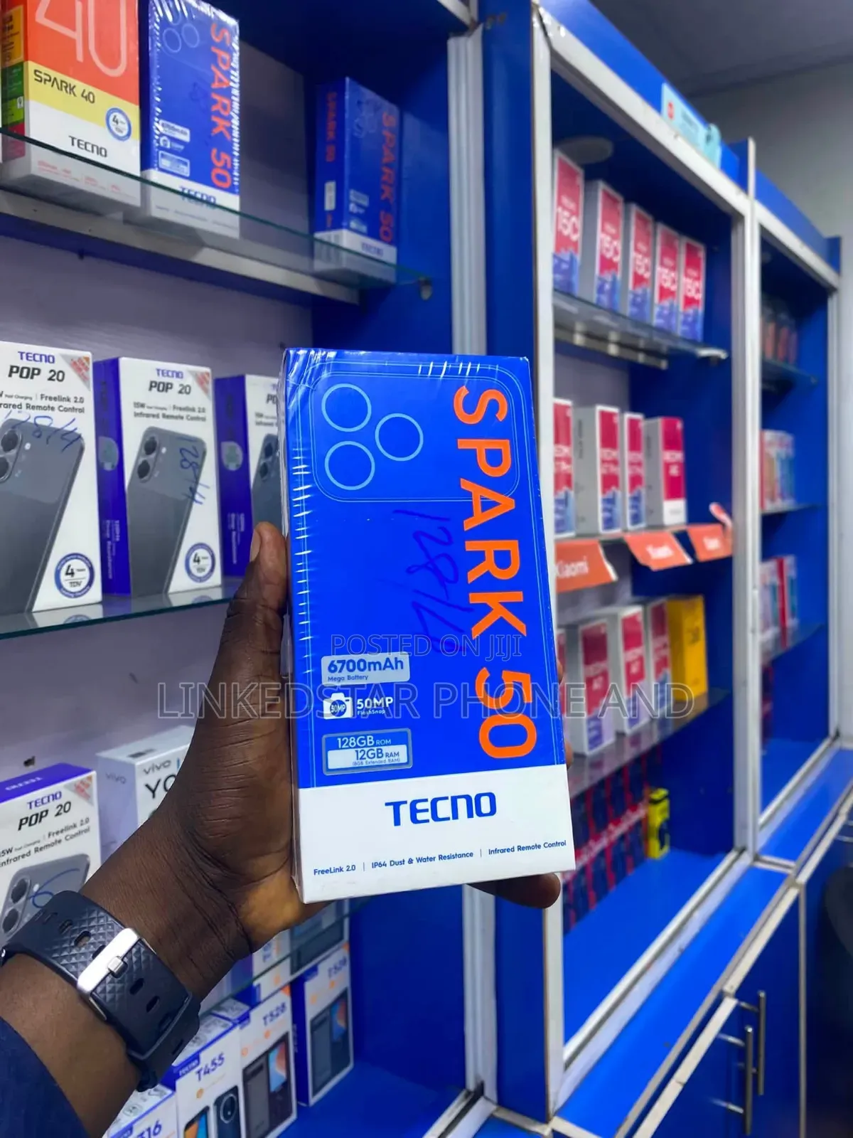 New Tecno Spark 50 128 GB Black