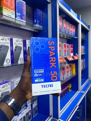 New Tecno Spark 50 128 GB Black