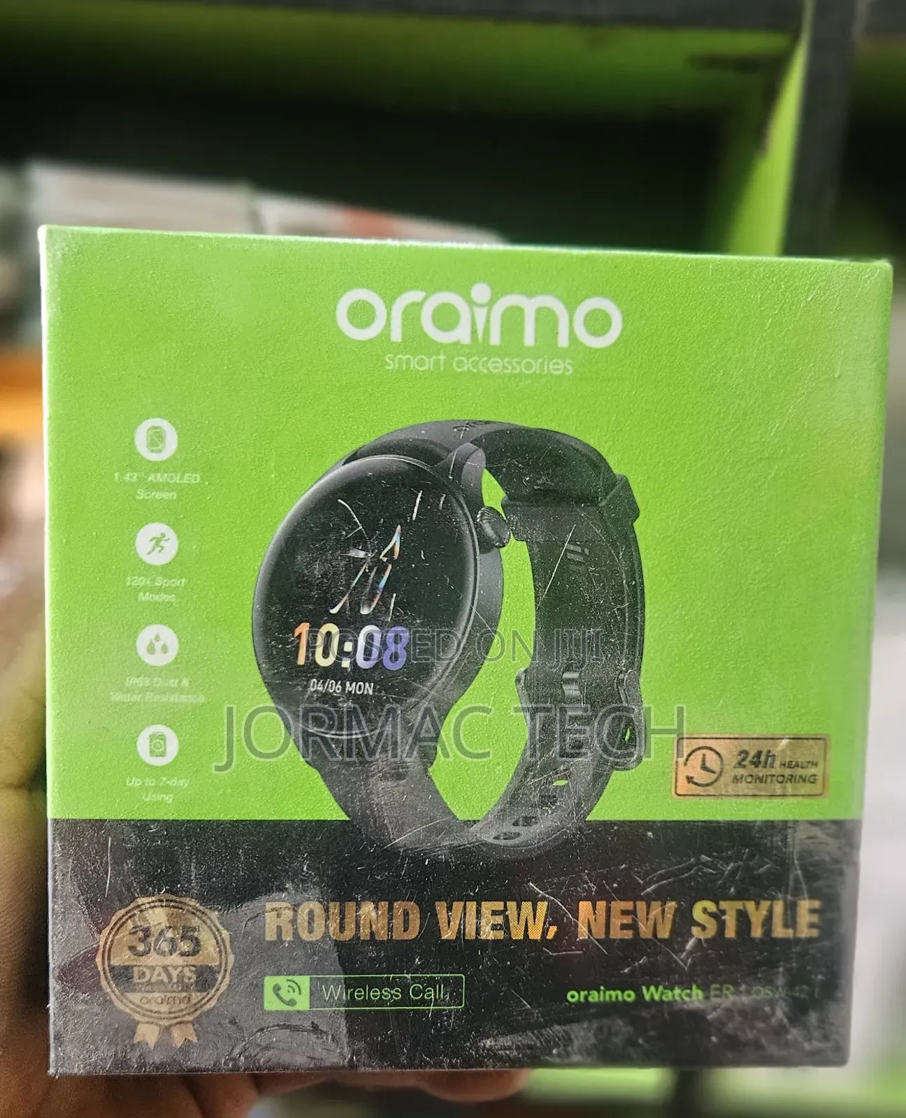 Oraimo Smart Watch ER Round View