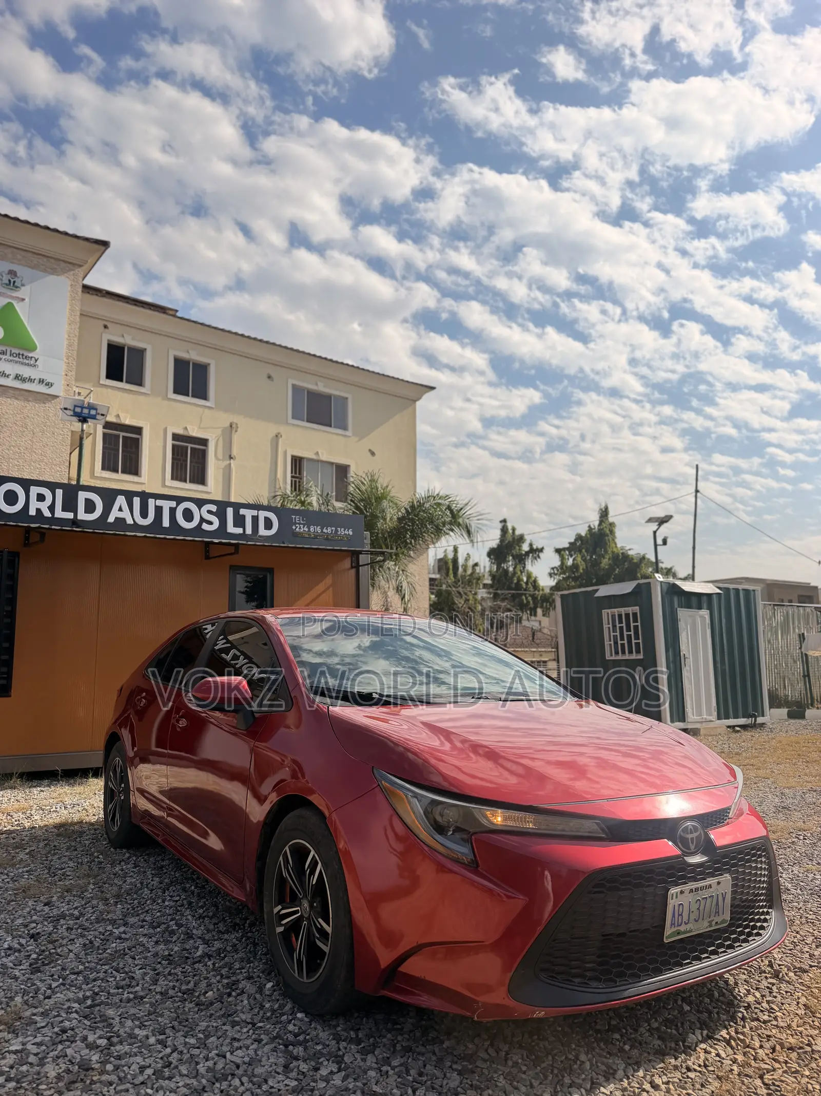Toyota Corolla 2019 Red