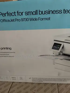 HP Officejet Pro 9730 Wide Format Printer