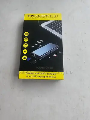 Type C - HDTV 11 in 1 Hub (USB-C Multiport Adapter).