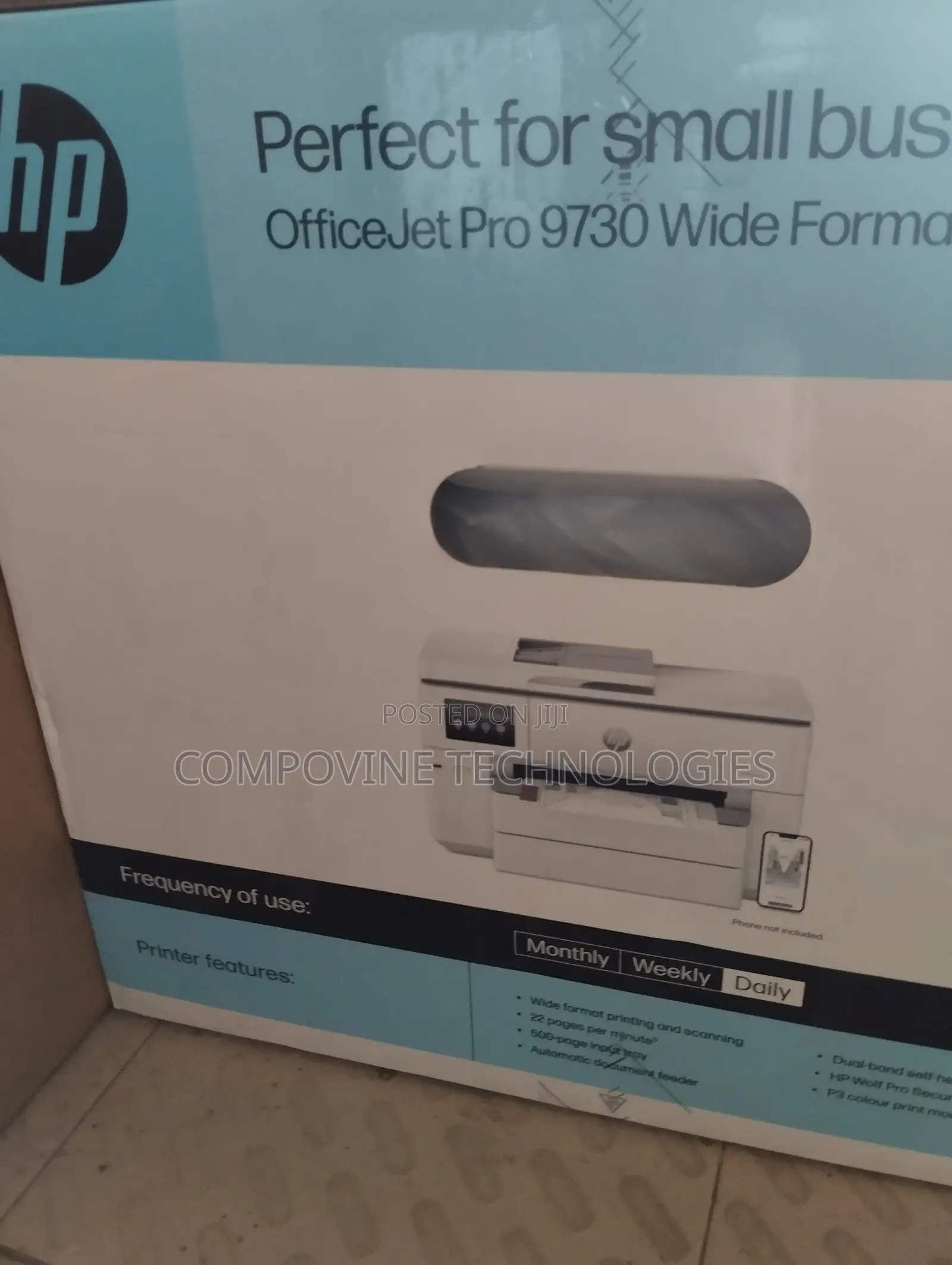HP Officejet Pro 9730 Wide Format Printer
