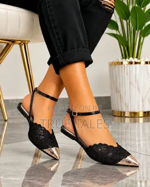 Ladies Net Sling Back Sandals #UGV
