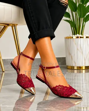 Ladies Net Sling Back Sandals #UGV
