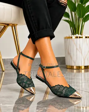 Ladies Net Sling Back Sandals #UGV