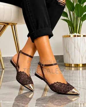 Ladies Net Sling Back Sandals #UGV