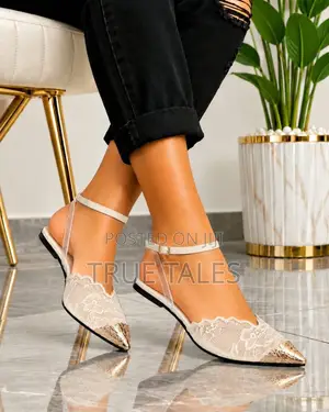 Ladies Net Sling Back Sandals #UGV