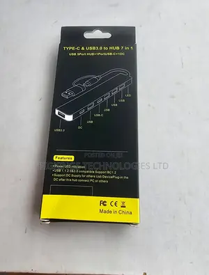 7-in-1 Type-C & USB 3.0 Multiport Hub