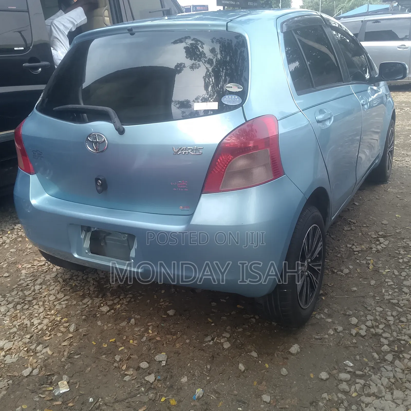 Toyota Yaris 2007 Blue