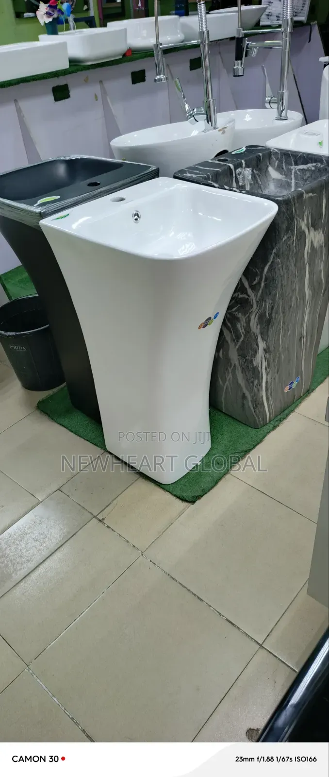 Quality Cone and Standing Wash Hand Basin