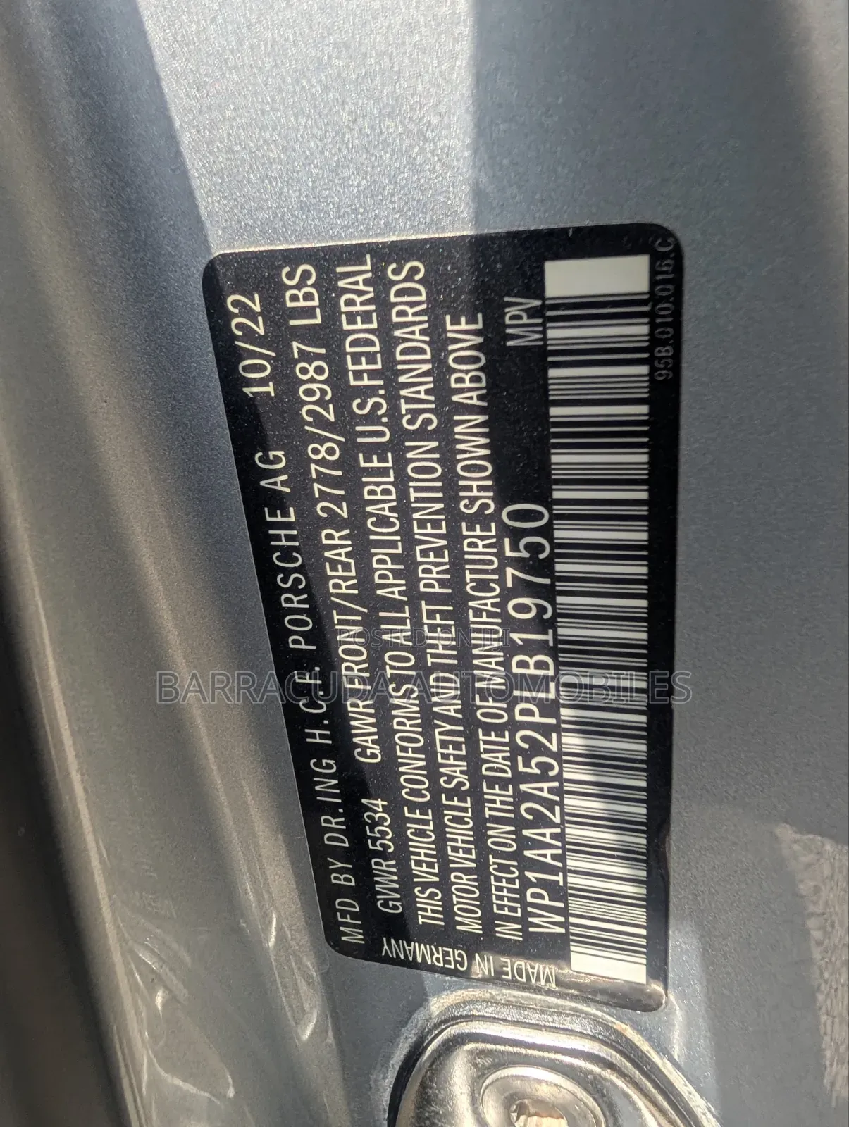 Porsche Macan 2022 Silver