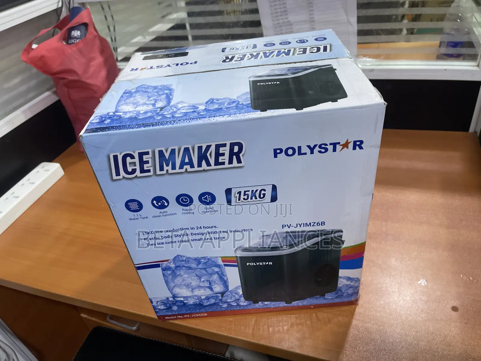 Polystar 15kg Ice Machine for Chilled Beverages