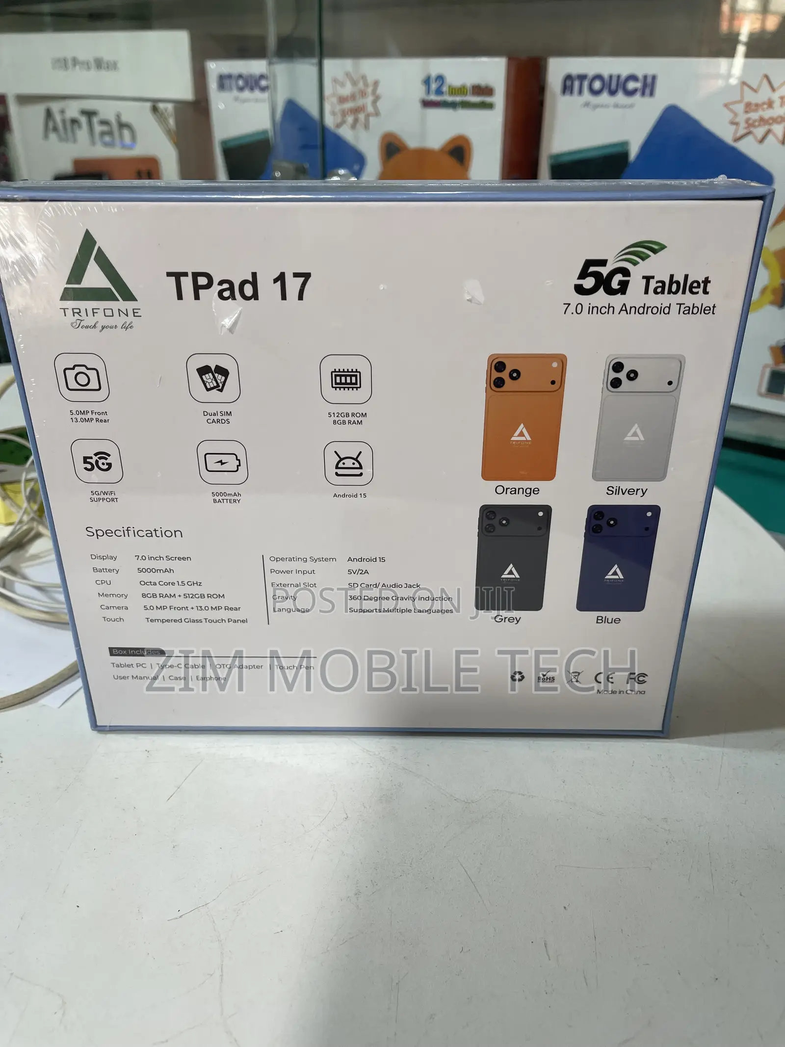 New Trifone TPad 17 512 GB Blue