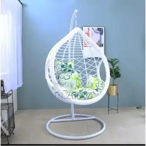 Swing Chair for Outdoor - Garden and Sitting Room- White