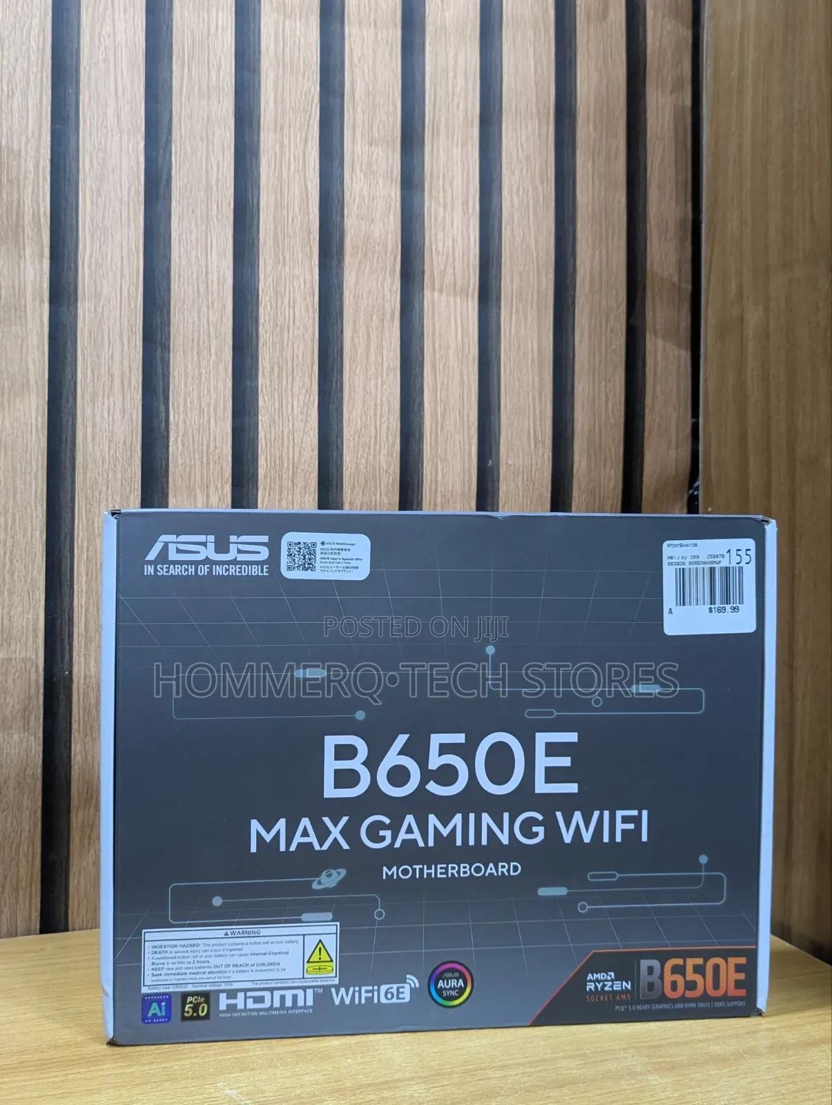 ASUS B650e Max Gaming Wifi Motherboard
