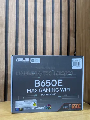 ASUS B650e Max Gaming Wifi Motherboard