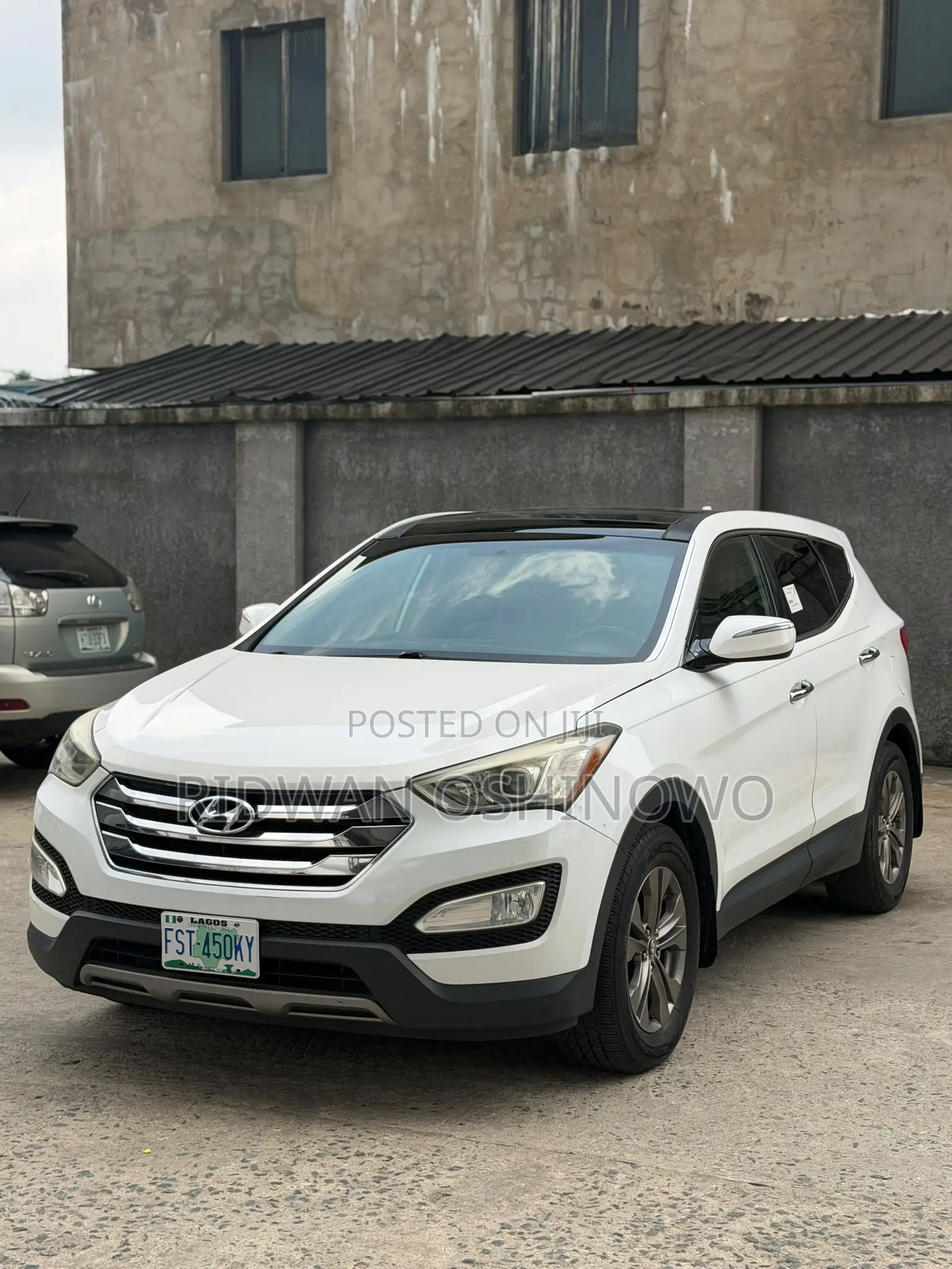 Hyundai Santa Fe 2013 White