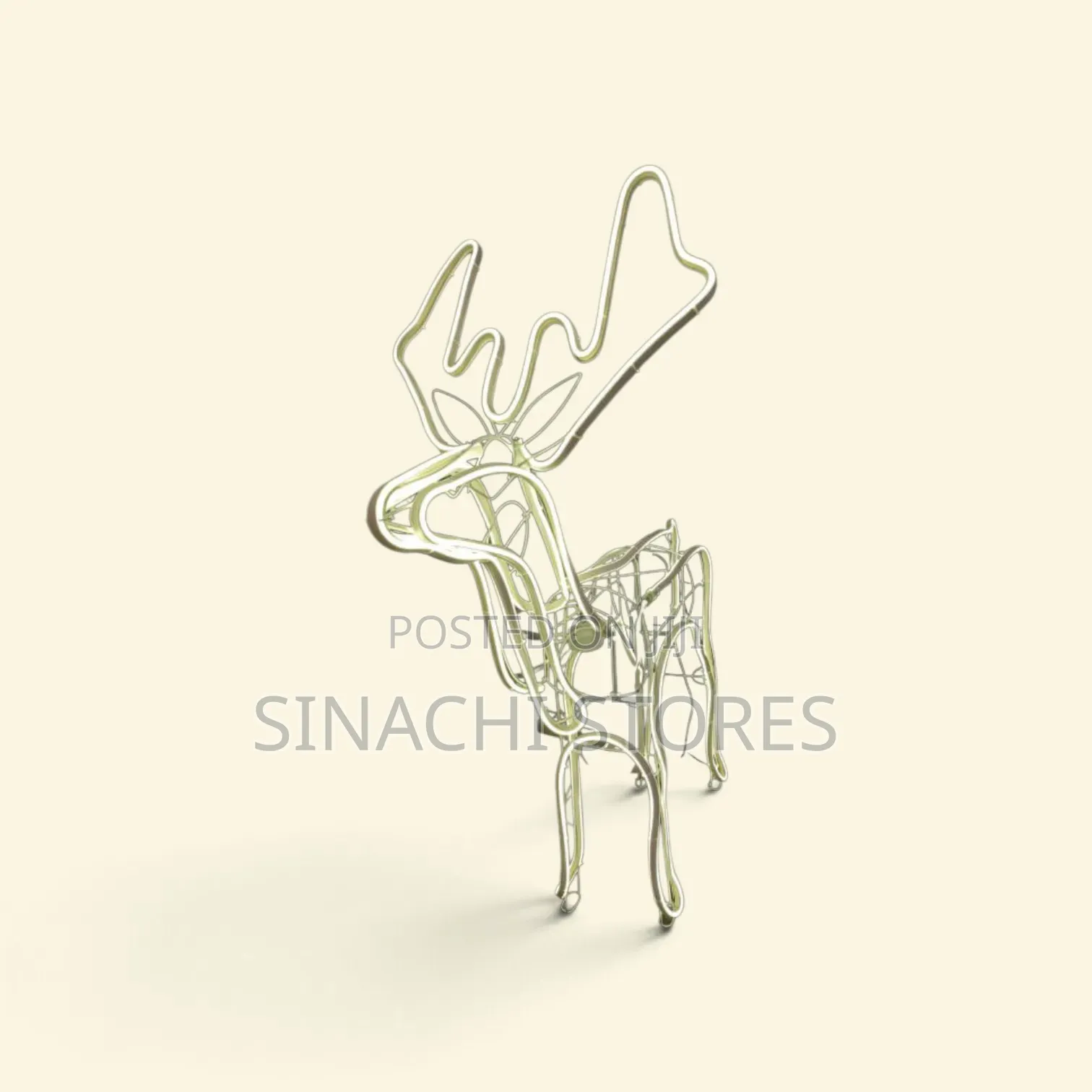 11m Striped Lighting Deer