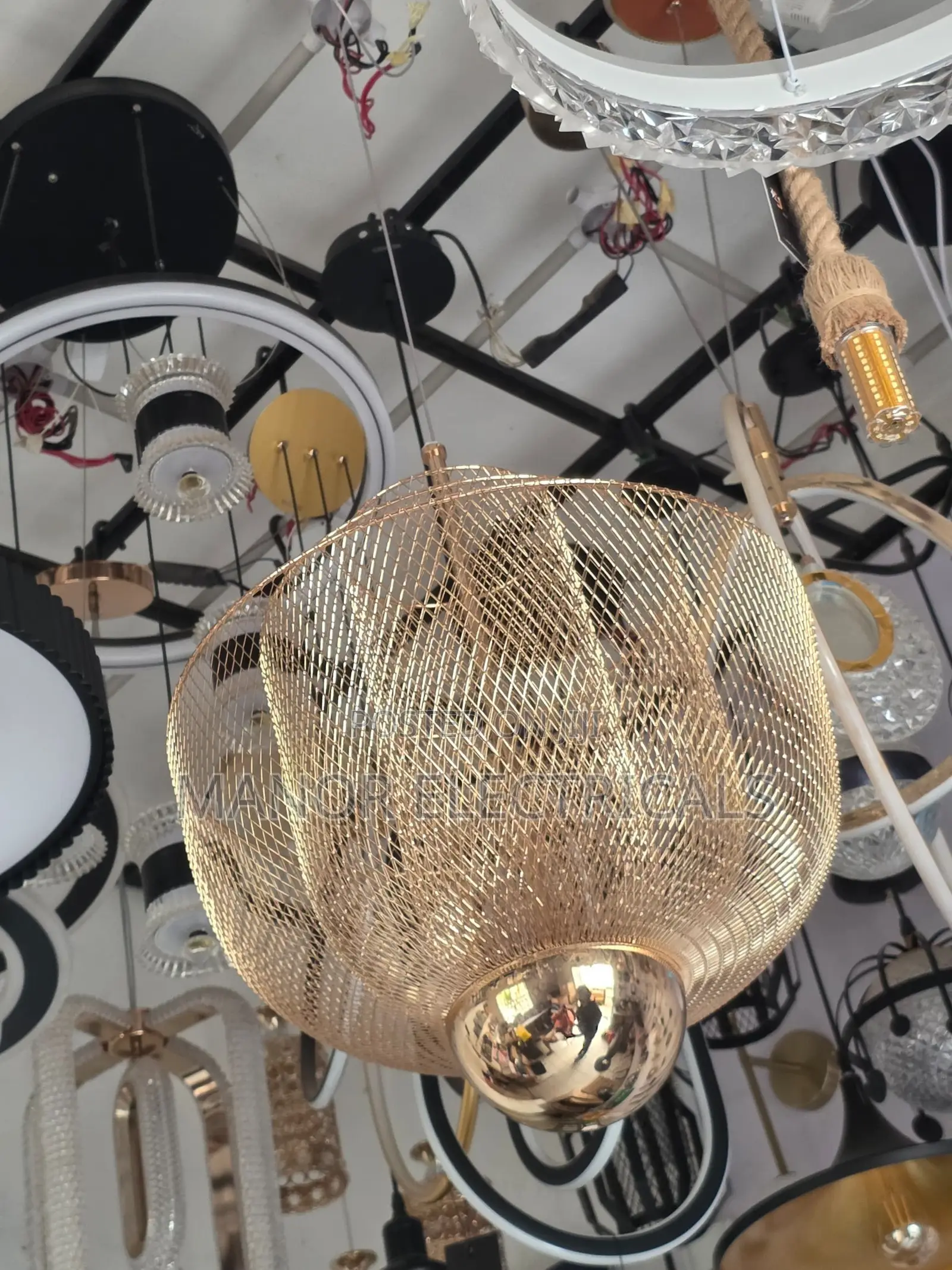 Gold Plated Luxury Pendant Light