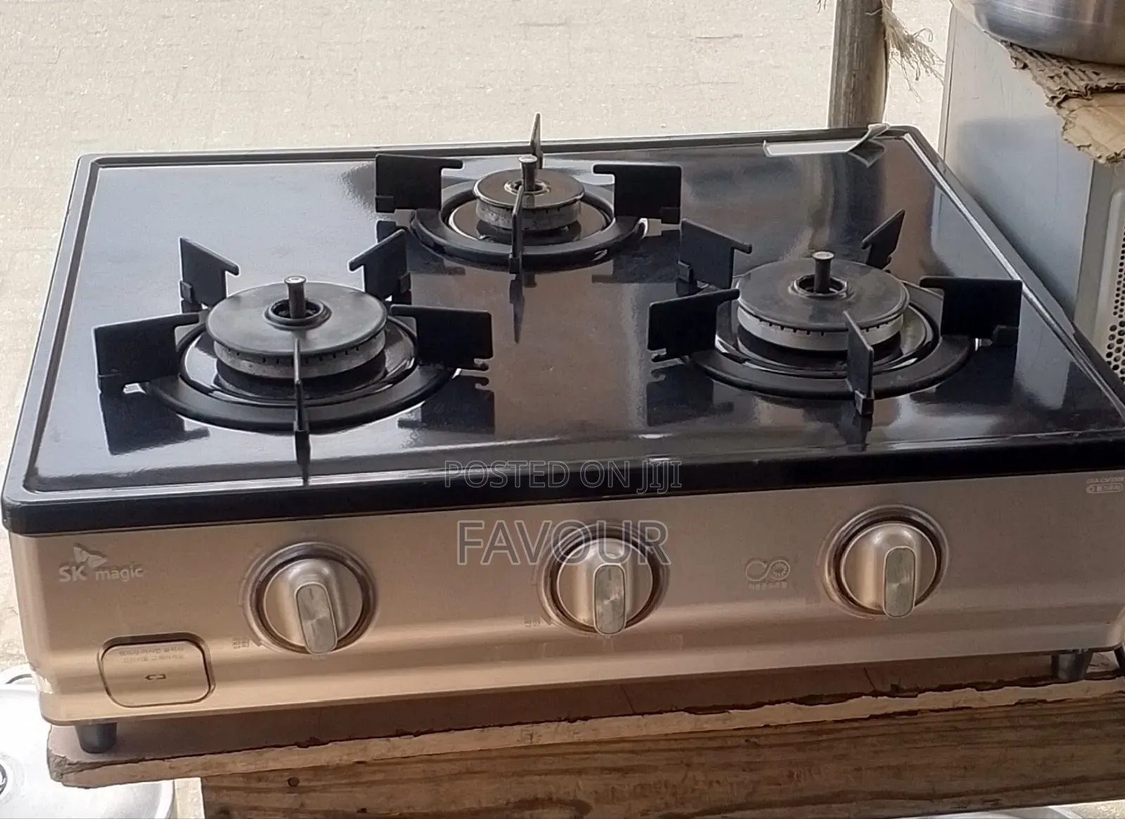 Table Top Gas Cooker With Sensor