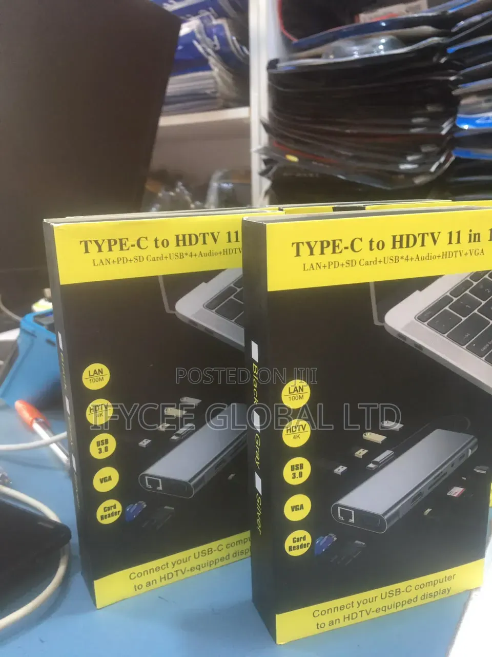 Type-C 11 in 1 Adapter