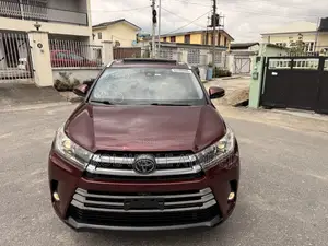 Toyota Highlander Limited Platinum 4x4 V6 (3.5L 6cyl 8A) 2017 Burgundy