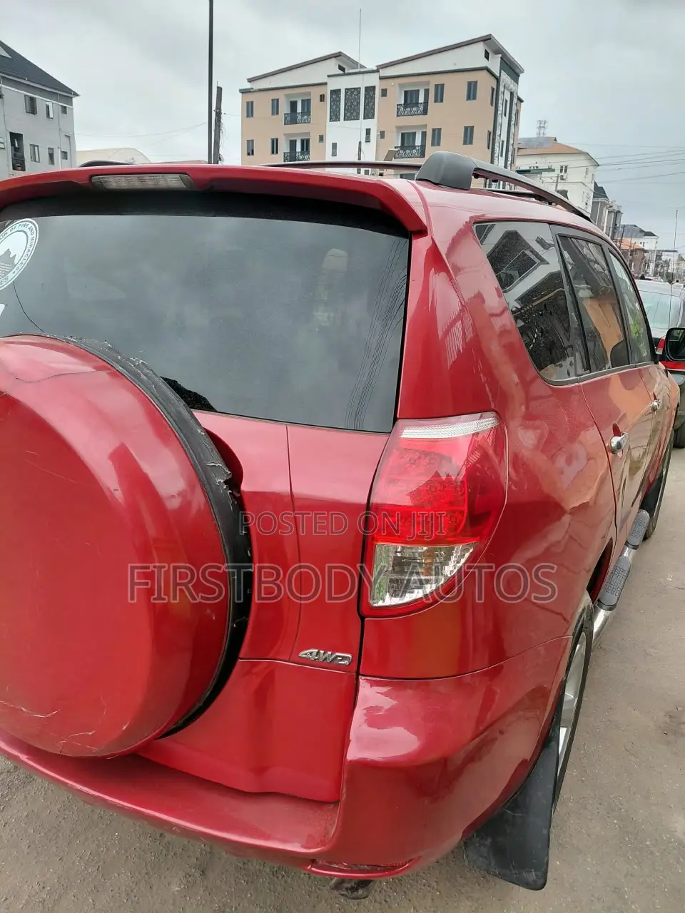 Toyota RAV4 2008 Red