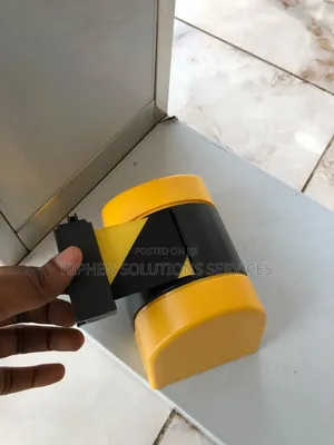 Space-Saving Wall Mounted Safety Belt Stanchion