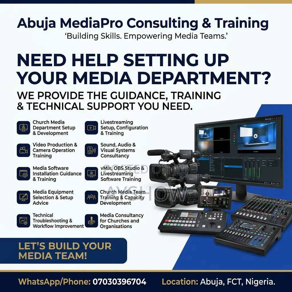 Media Setup & Training