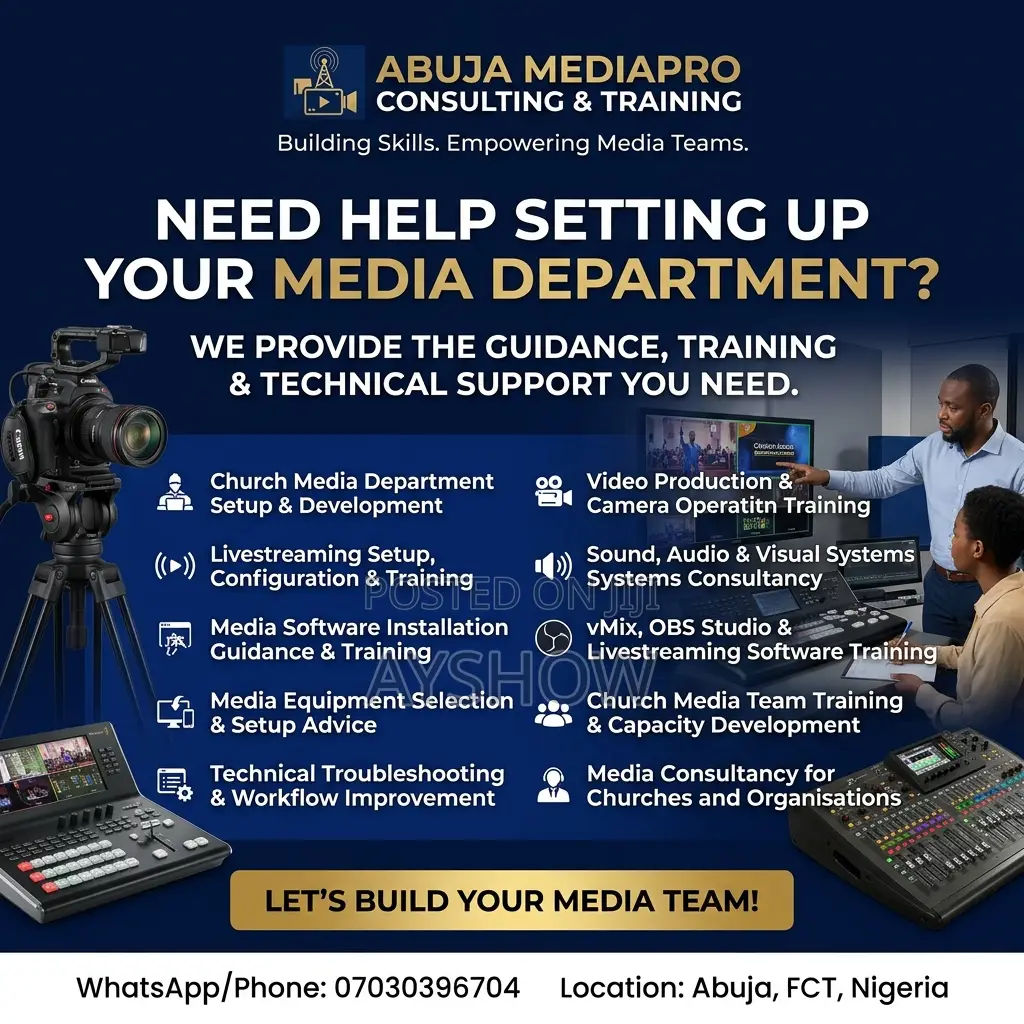 Media Setup & Training