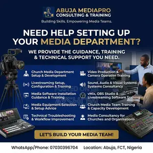 Media Setup & Training