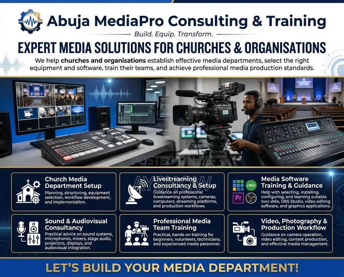 Media Setup & Training