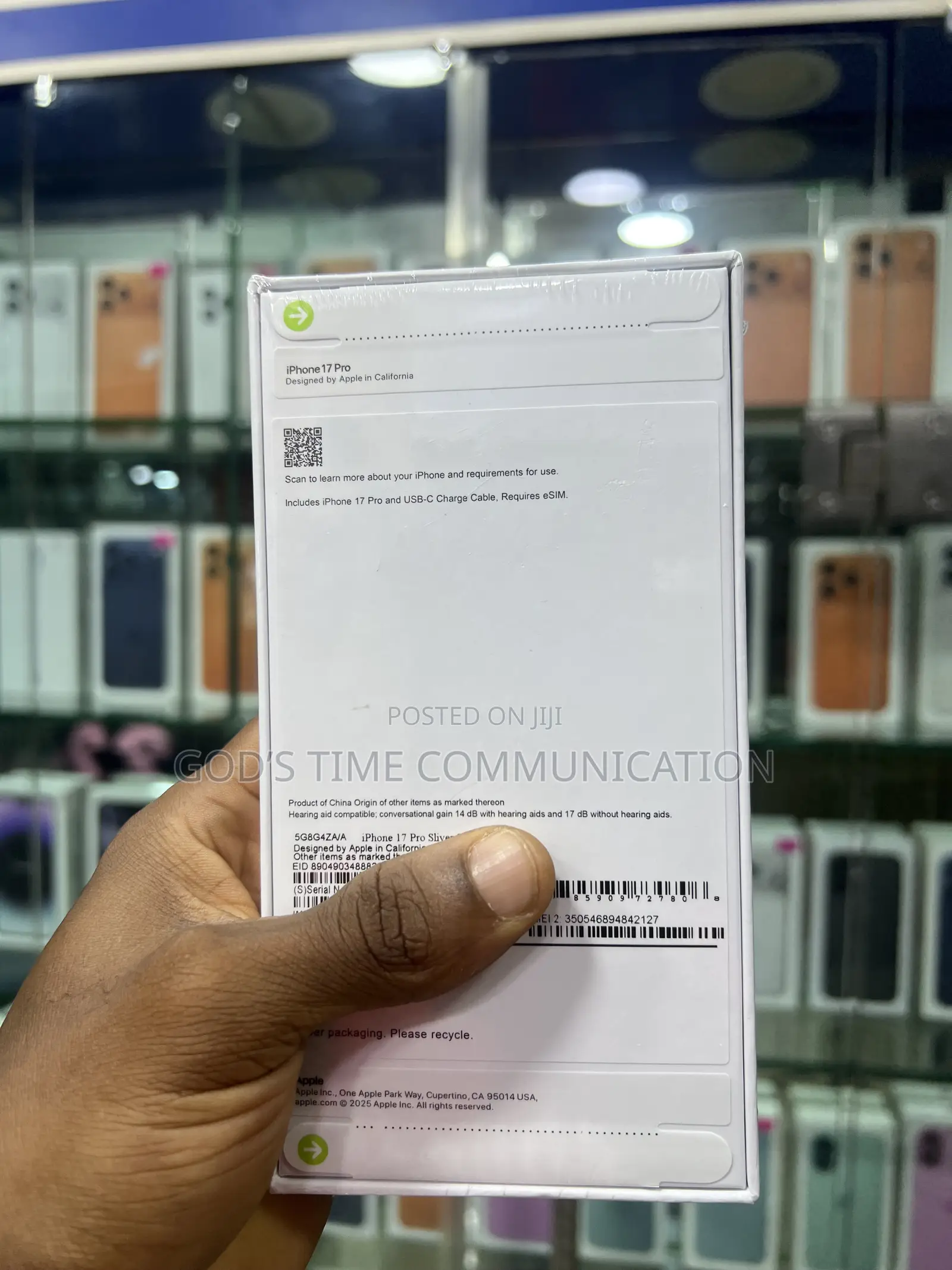 New Apple iPhone 17 Pro 256 GB Silver