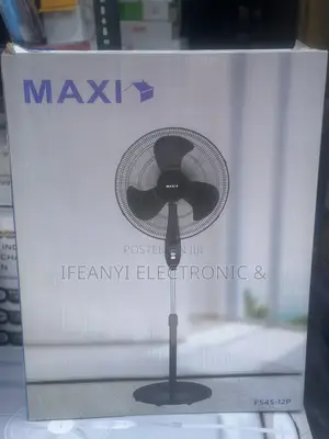 Maxi Standing Fan 20 Inch White/Black