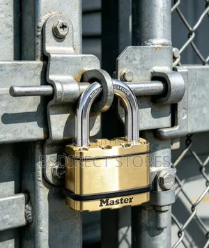 Master Lock Maximum Security 10 Brass Finish 64mm Padlock 38mm Shackle