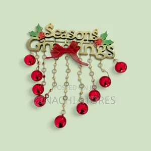 Fancy Christmas Door Decoration
