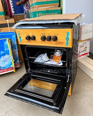 Maxi 5-Burner Standing Gas Cooker With Oven