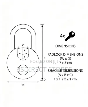 Master Lock Excell Heavy Duty Stainless Steel Discus 70mm Wide Padlock