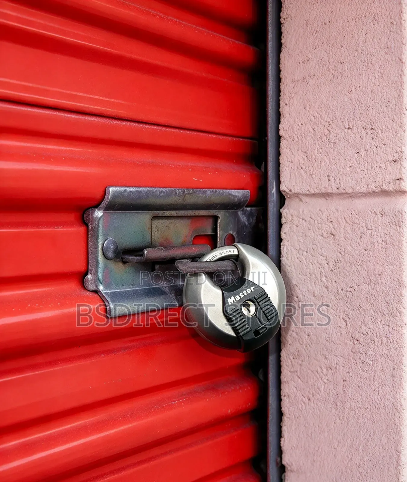 Master Lock Excell Heavy Duty Stainless Steel Discus 70mm Wide Padlock