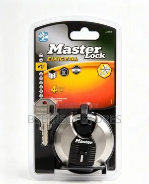 Master Lock Excell Heavy Duty Stainless Steel Discus 70mm Wide Padlock
