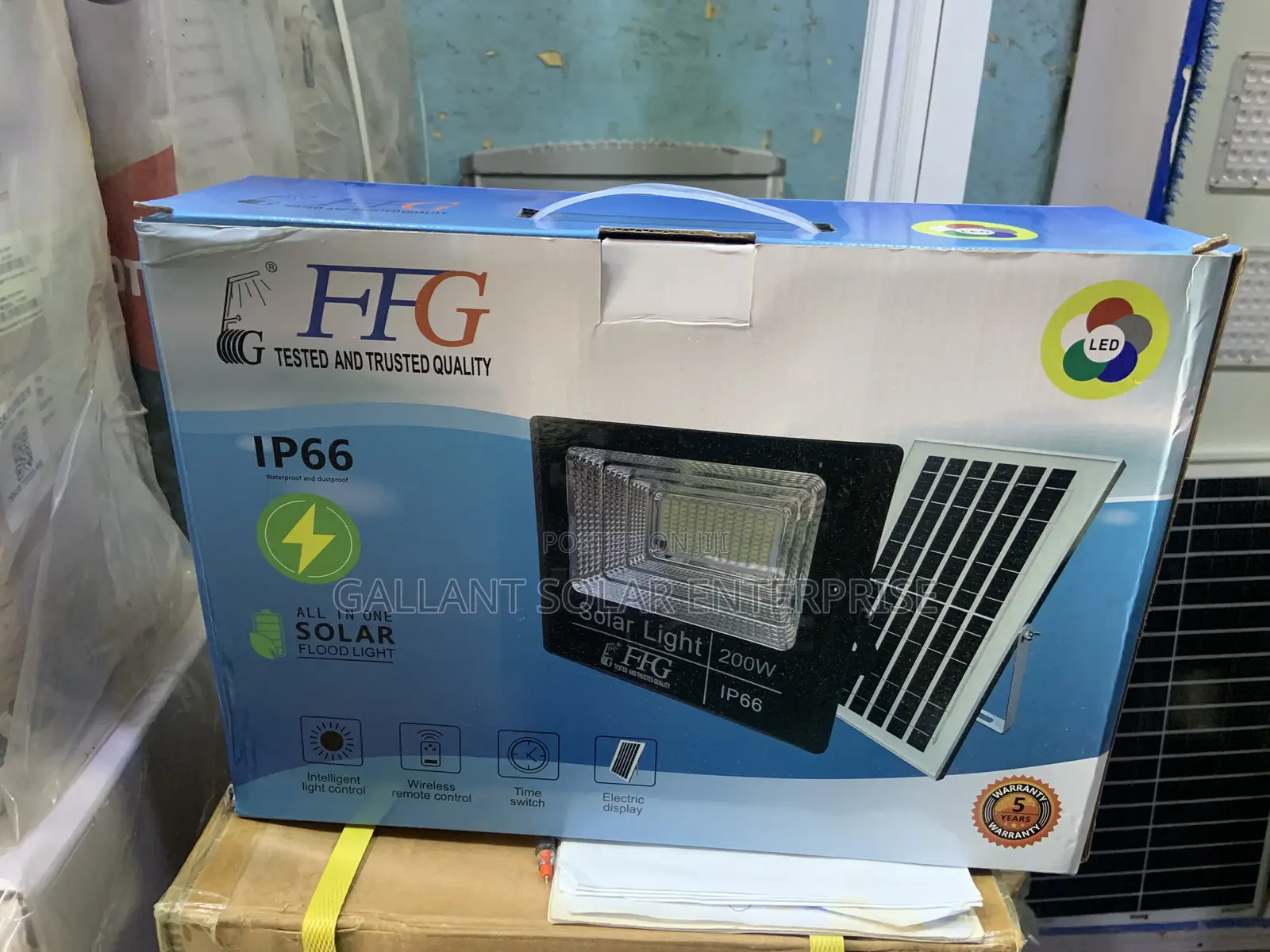 FFG Flood Solar Light 200w