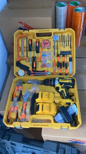Battery Drilling Machine With Tools