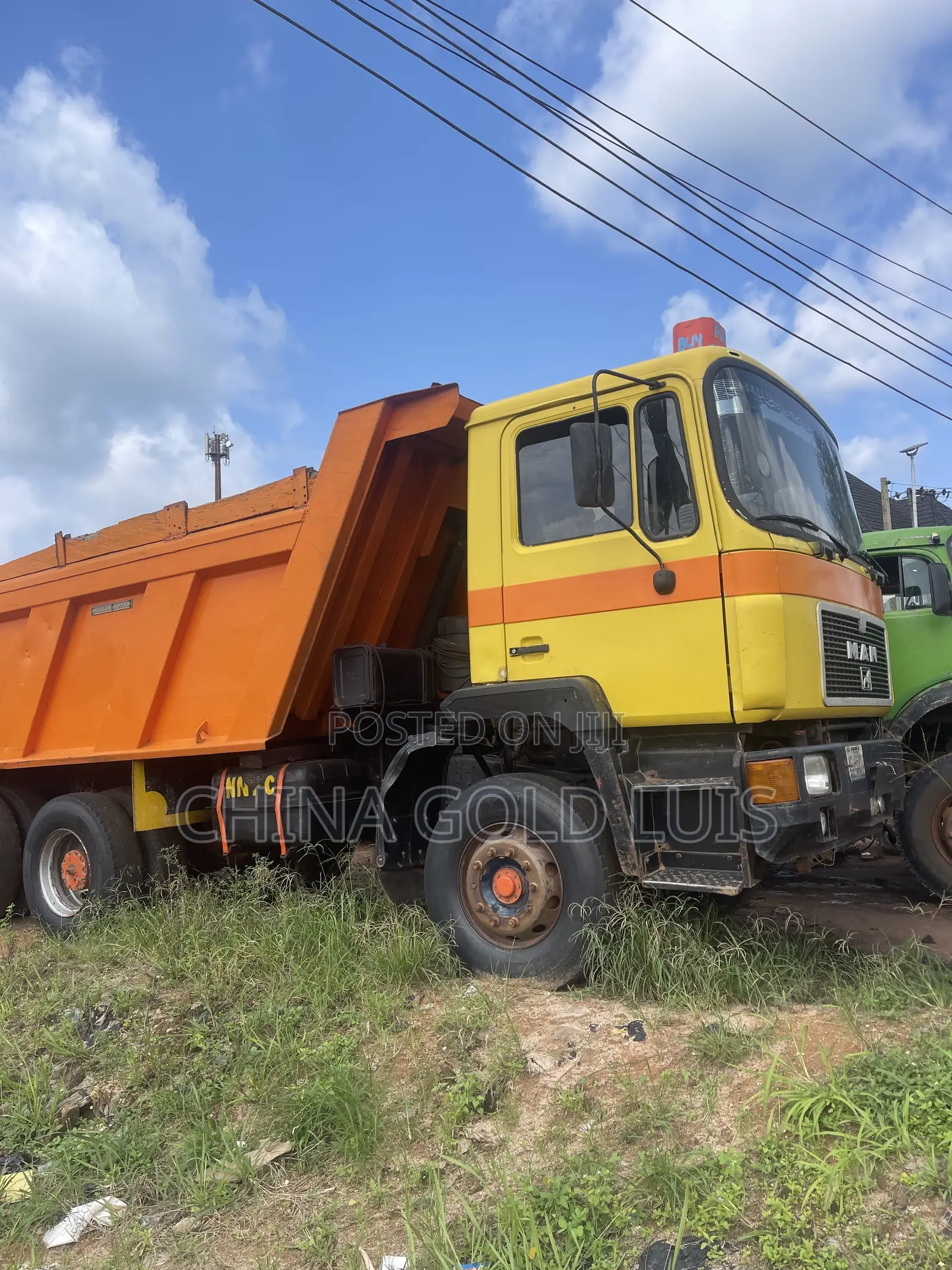 Man Dump Truck Available