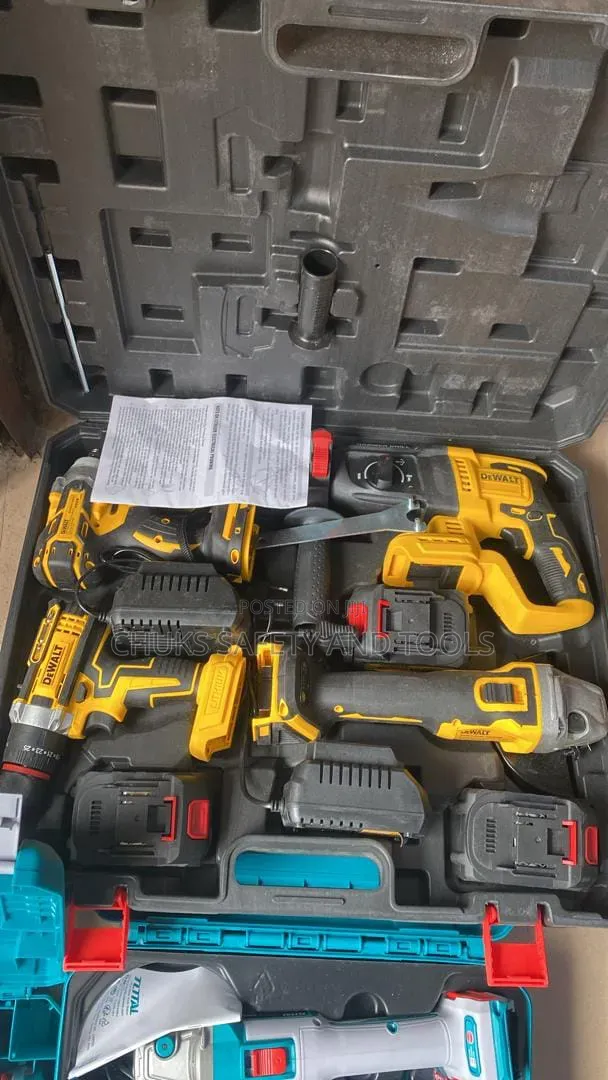4 in 1 Machine , Scew Machine , Impact Wrench ,Grinder , Rotary Hamer